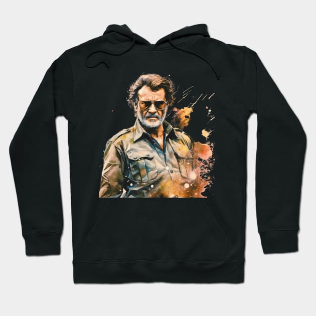 Rajinikanth Indian Super Star Hoodie by Swag Like Desi